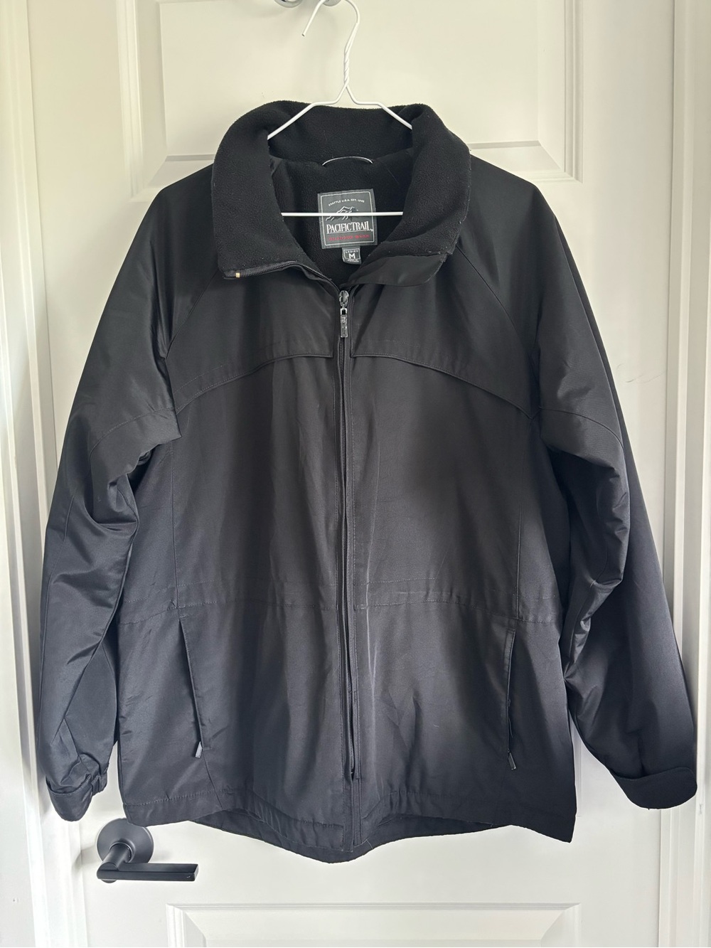 Pacific Trail Black Fleece-Lined Coat